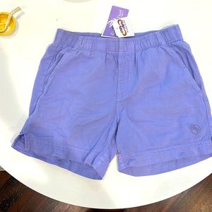 Crazy Shirt Hawaii Original Shorts XS, new w/tags. Lavendar, 100% cotton twill